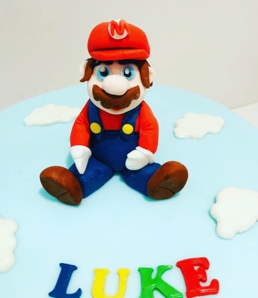 fondant Mario