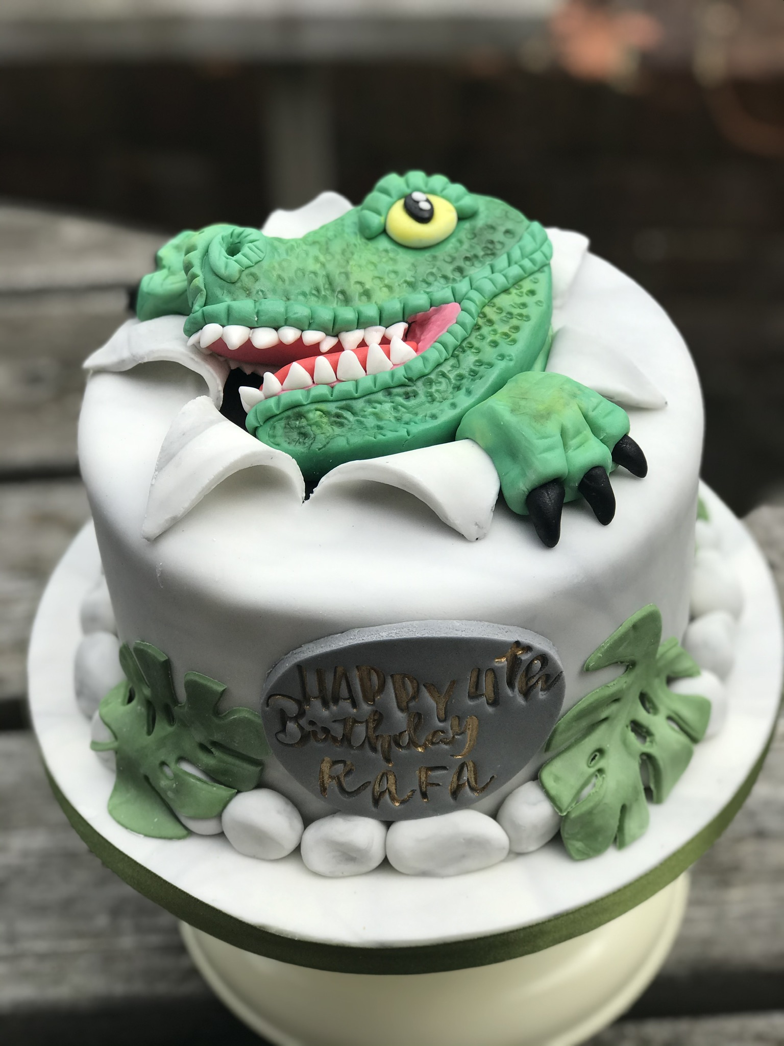 Dino Roar Party Cake