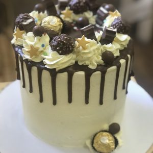 Chocolate Explosion Drip Cake