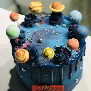 Solar System Party Cake