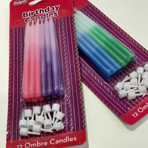 Ombre Long Candles